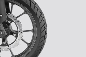 Front Tyre of NX200