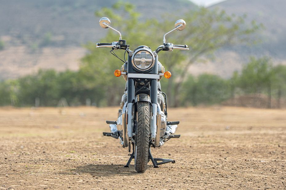Front View of Bullet 650