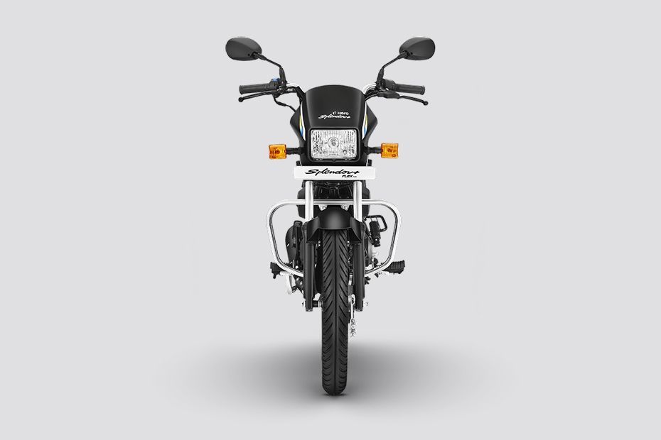 Front View of Splendor Plus Flex Fuel
