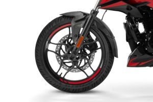Front Wheel of Pulsar N160