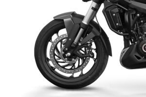 Front Wheel of Dominar 400