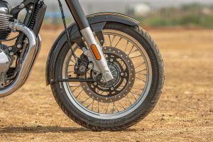 Front Wheel of Bullet 650