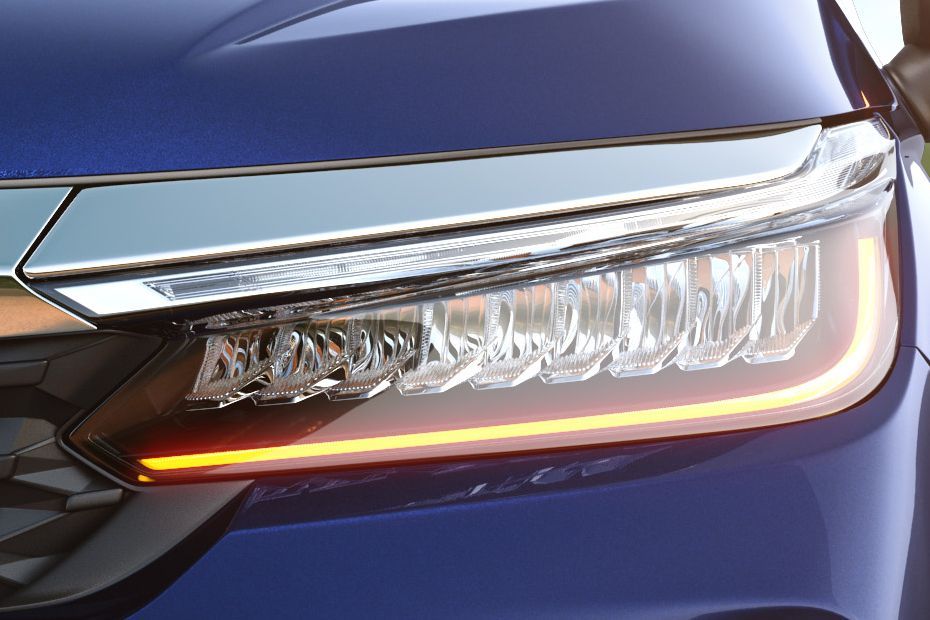 Headlight Image of City