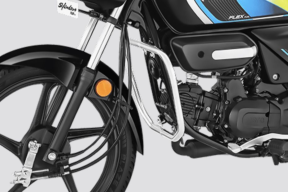 Leg Guard of Splendor Plus Flex Fuel