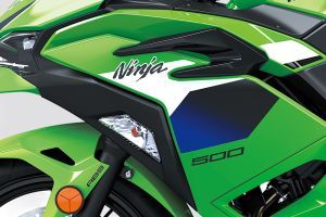 Model Badge of Ninja 500