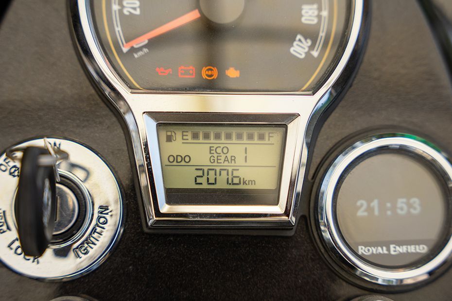 Odometer of Bullet 650