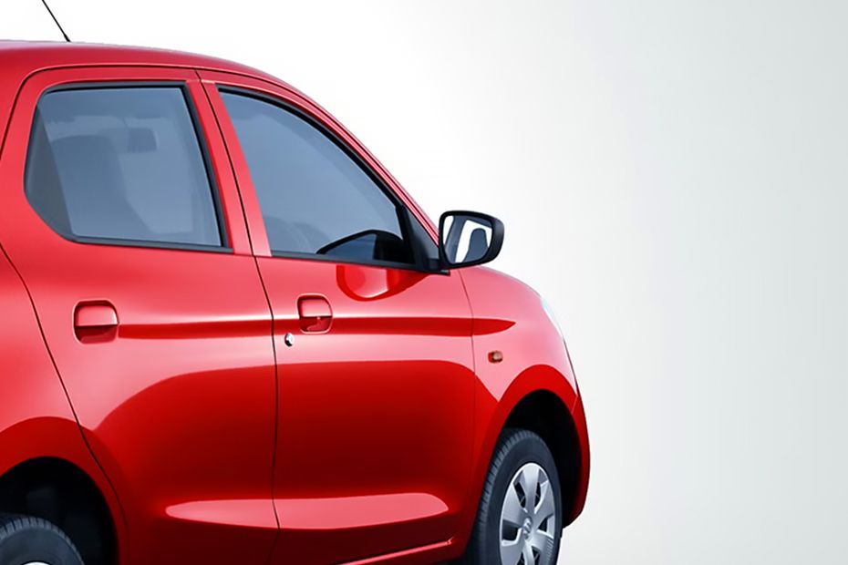 Outside Mirror Glass Image of Alto K10