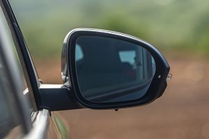 Outside Mirror Glass Image of Duster