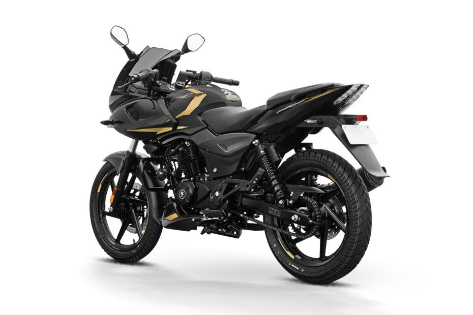 Rear Left Three Quarter View of Pulsar 220 F