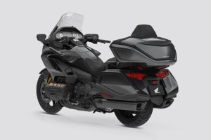 Rear Left Three Quarter View of Gold Wing