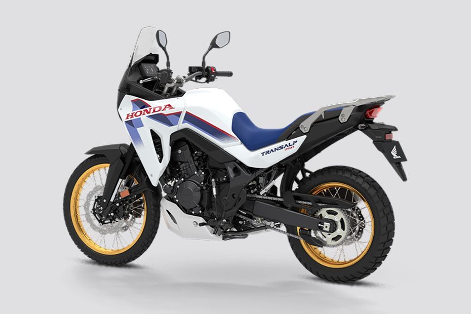 Rear Left Three Quarter View of XL750 Transalp