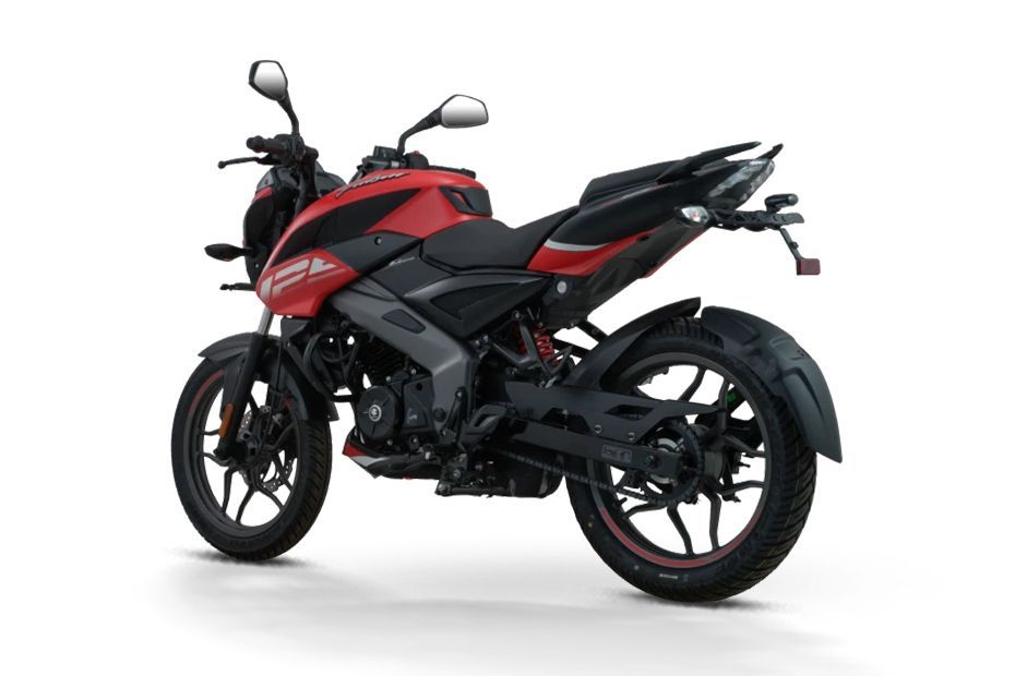 Rear Left Three Quarter View of Pulsar NS 125
