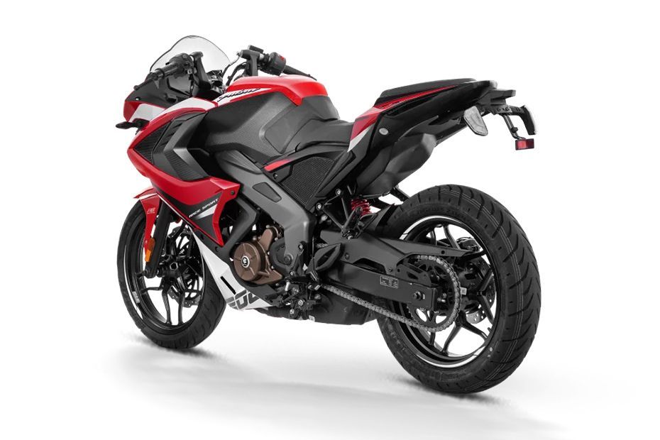 Rear Left Three Quarter View of Pulsar RS200