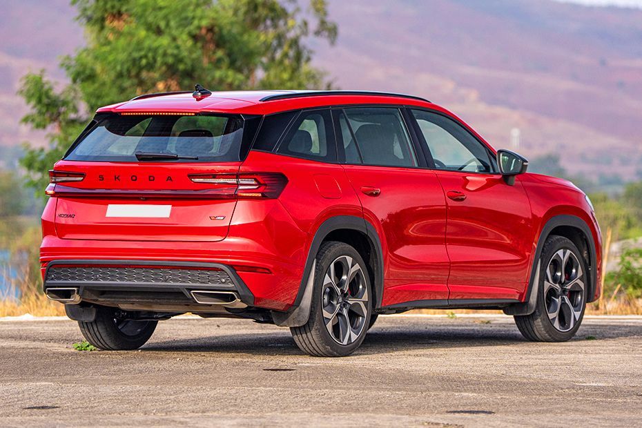 Rear Right Three Quarter View Image of Kodiaq RS