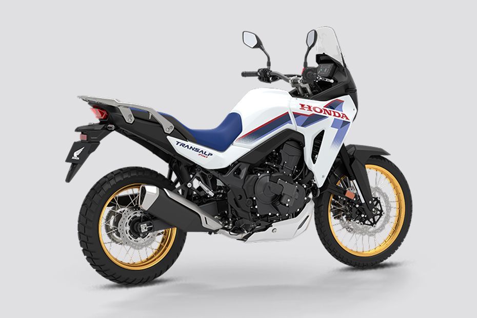 Rear Right Three Quarter View of XL750 Transalp