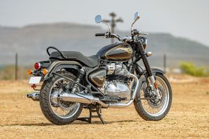 Rear Right Three Quarter View of Bullet 650