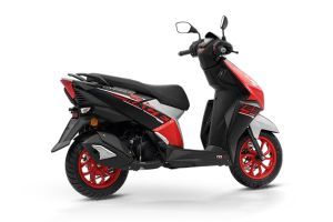 Rear Right Three Quarter View of NTORQ 125