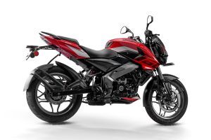 Rear Right Three Quarter View of Pulsar NS160