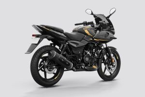 Rear Right Three Quarter View of Pulsar 220F