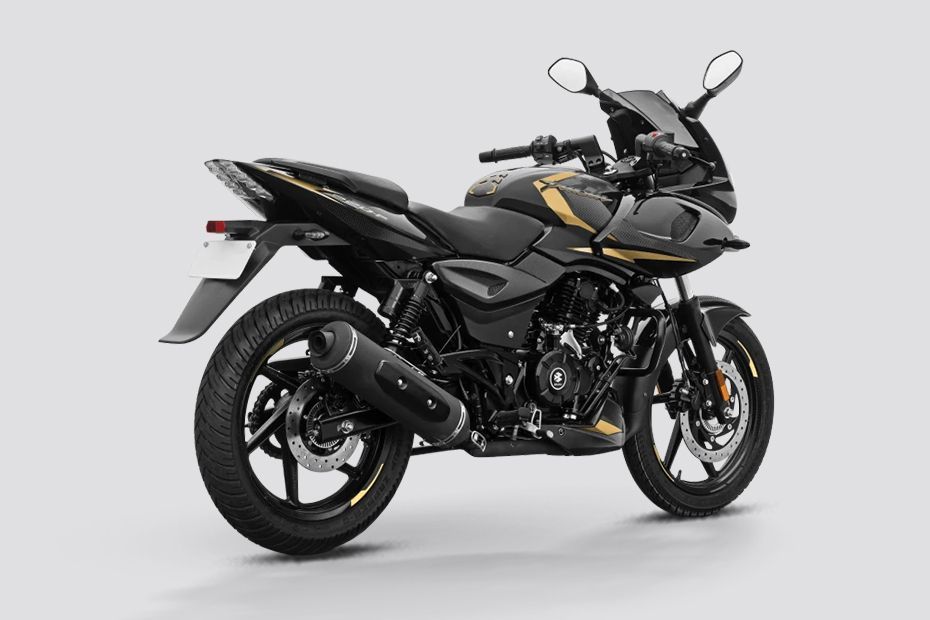 Rear Right Three Quarter View of Pulsar 220F