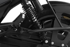 Rear Suspension of Pulsar 150