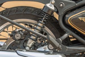 Rear Suspension of Bullet 650