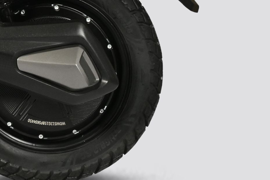 Rear Tyre of Rapid