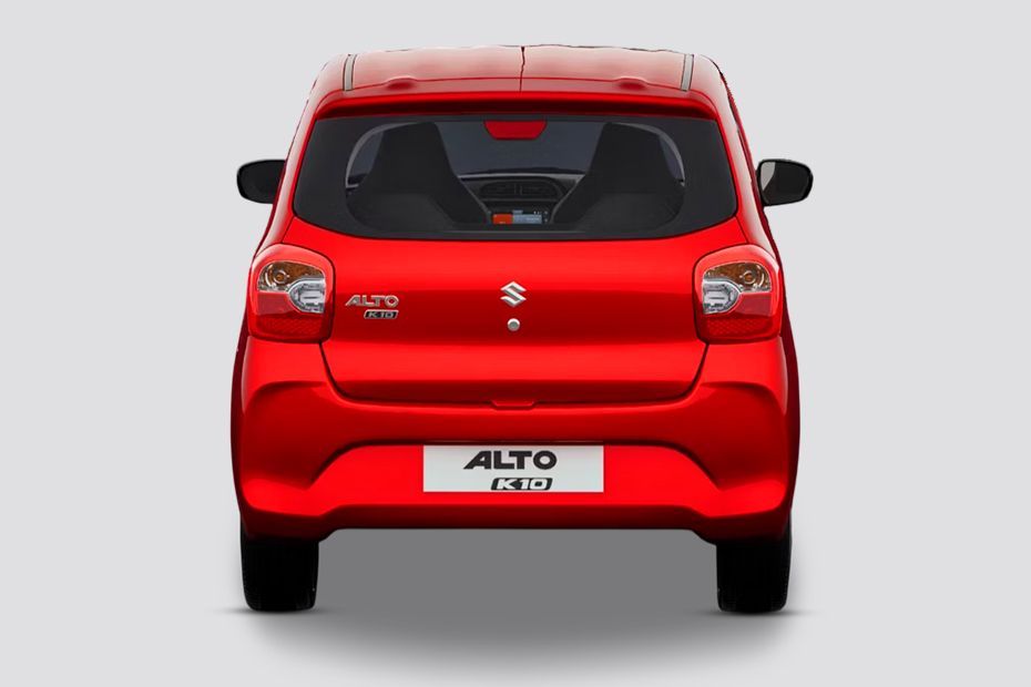 Rear View Image of Alto K10