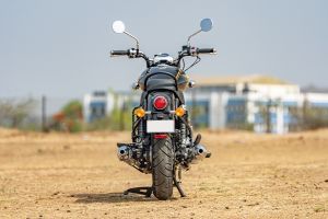 Rear View of Bullet 650