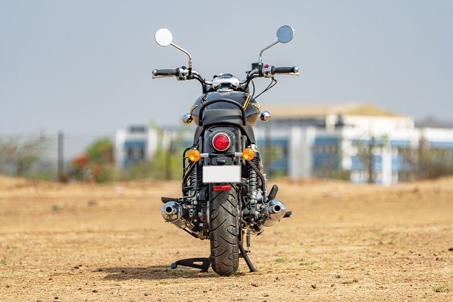 Rear View of Bullet 650