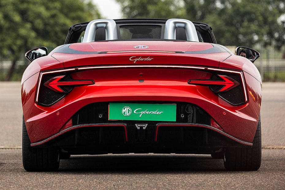 Rear View Image of Cyberster