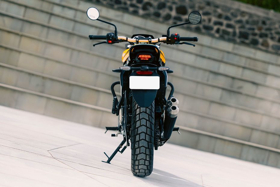 Rear View of Tracker 400