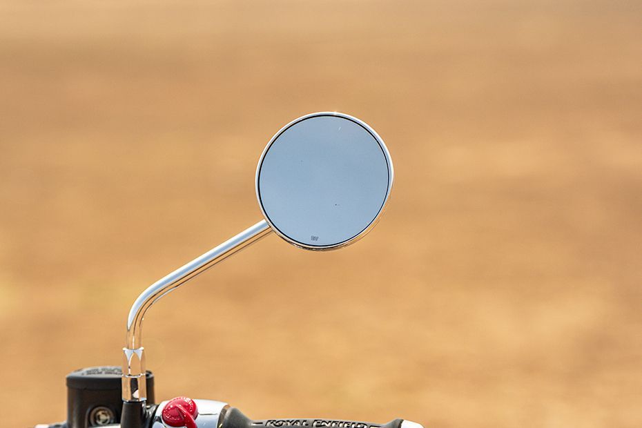Rear View Mirror Glass of Bullet 650