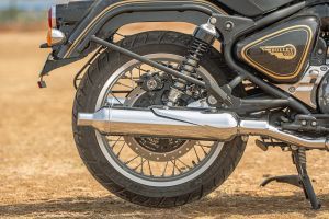Rear Wheel of Bullet 650