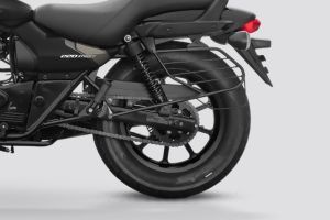 Rear Wheel of Avenger 220 Street
