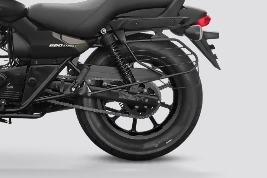 Rear Wheel of Avenger 220 Street