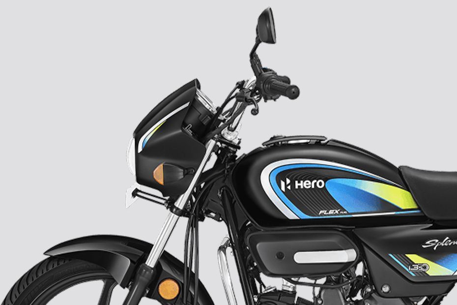 Side Fairing of Splendor Plus Flex Fuel