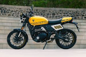 Side Profile View (Left) of Tracker 400