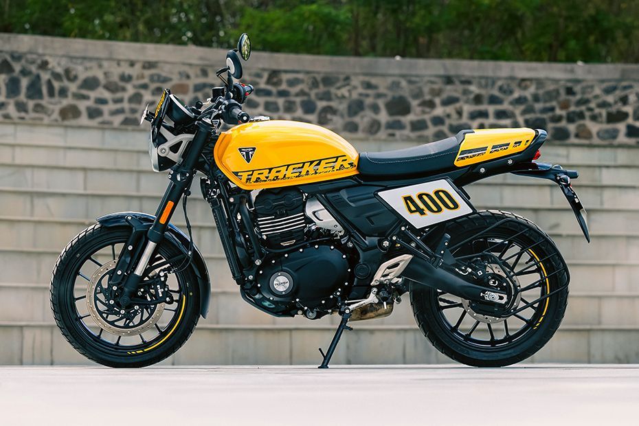 Side Profile View (Left) of Tracker 400