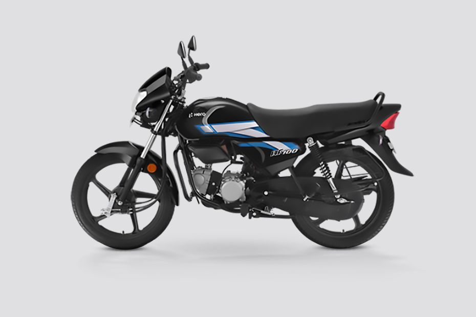 Side Profile View (Left) of HF 100