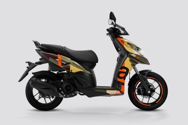 Side Profile View (Right) of SR 125 hp.e