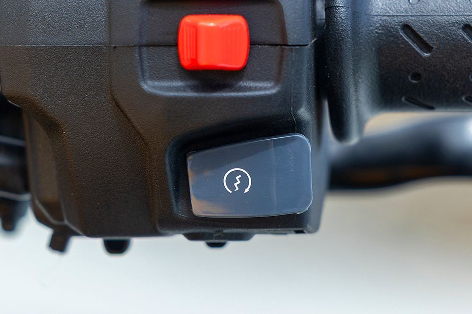 Starter Button of Tracker 400