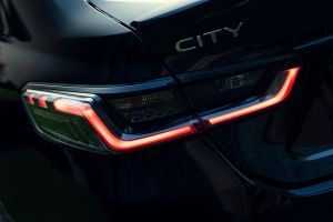 Taillight Image of City