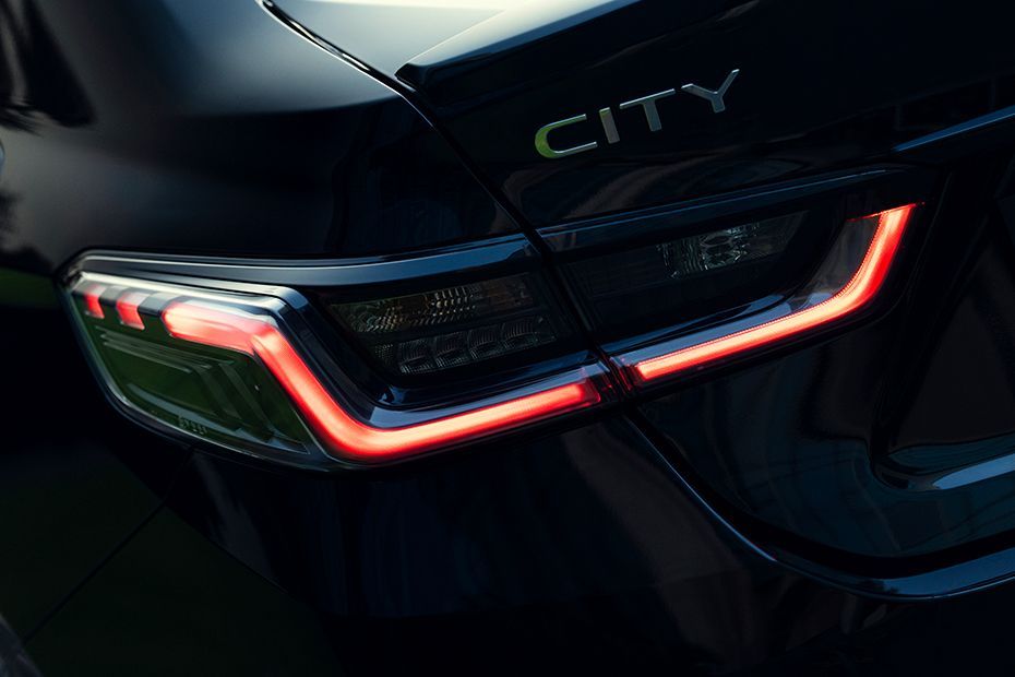 Taillight Image of City