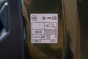 Tyre Pressure Information Image of Duster