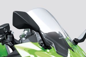 Windshield View of Ninja 500