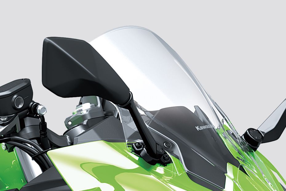 Windshield View of Ninja 500