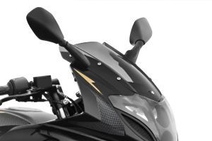 Windshield View of Pulsar 220 F