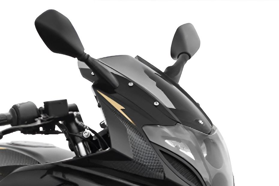Windshield View of Pulsar 220 F