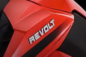 Brand Badge of RV400